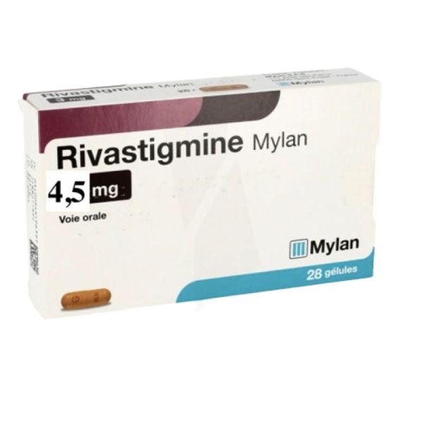 Rivastigmine 4,5 mg Viatris 28 gélules