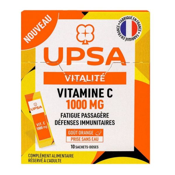 Vitamine C 1000Mg Upsa Dose 10