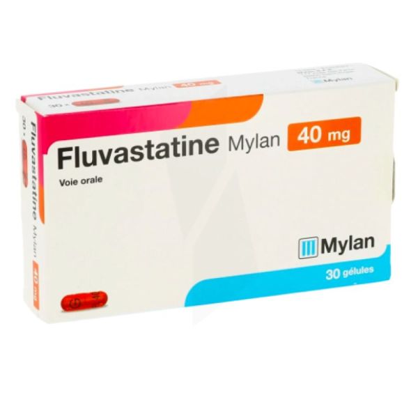 Fluvastatine Myla 40Mg Gelu 30