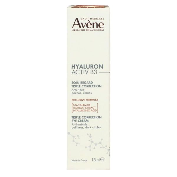 Avene Hyaluron Activb3 soin regard triple correction 15Ml