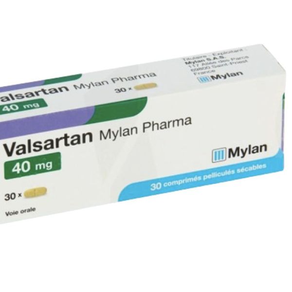 Valsartan Viatris 40 mg, 30 comprimés