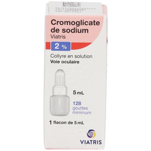 Cromoglicate 2% Viatris Col 5Ml