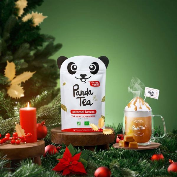 Panda Tea Caramel Lovers Thé Vert Bio (18 sachets)