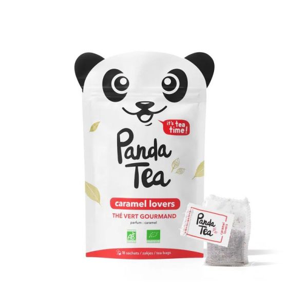 Panda Tea Caramel Lovers Thé Vert Bio (18 sachets)