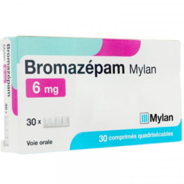 Bromazepam 6Mg Viatris Cpr Quadris30