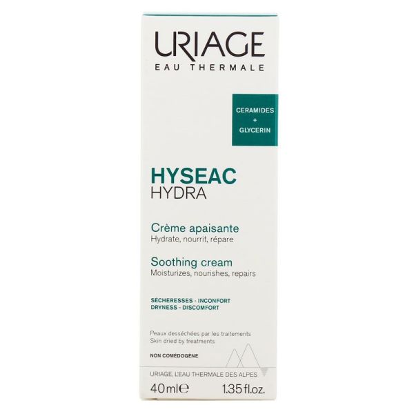 Uriage Hyséac Hydra crème apaisante sécheresse inconfort (40 ml)