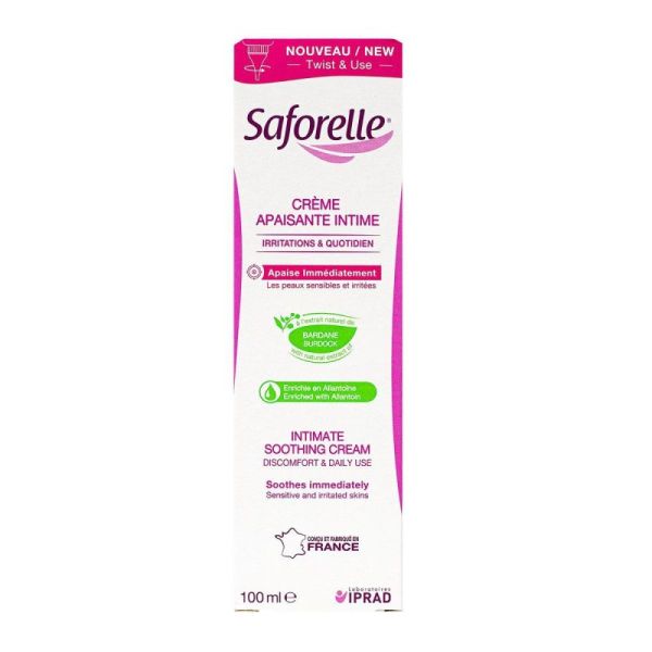 Saforelle Crème Apaisante 100Ml