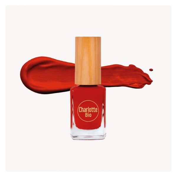 Charlotte Bio Vernis A Ongles Rouge Parfait 05