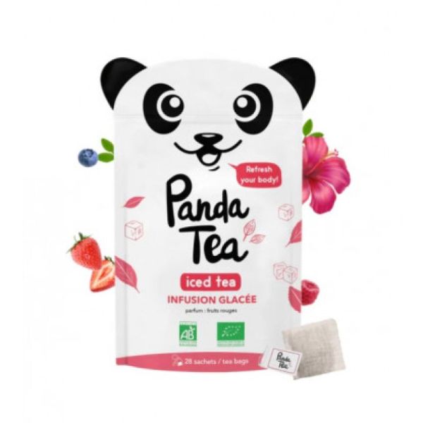 Panda Tea Iced Tea Fruits Rouges Infusion glacée 28 sachets