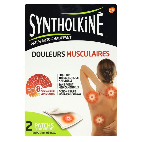 Syntholkine Patch Chauffant Petit Format 8H *2