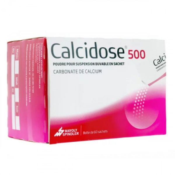 Calcidose 500Mg Sachet 60