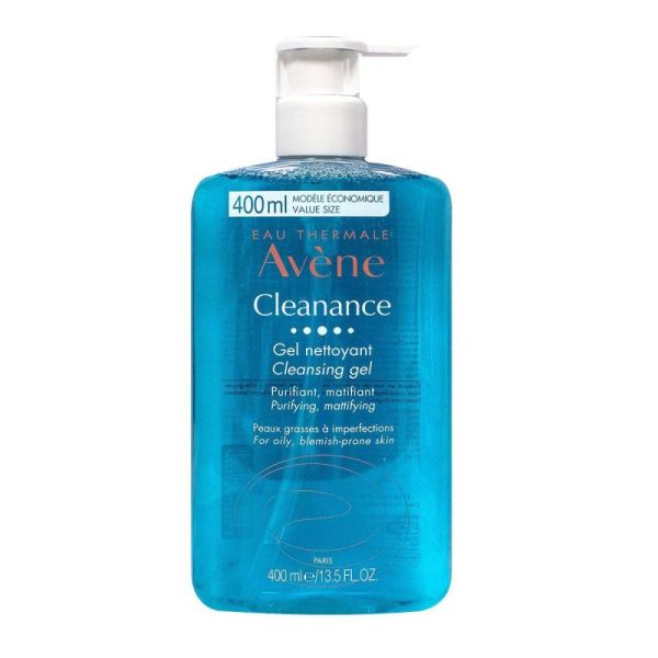 Avene Cleanance Gel Nettoyant Sans Savon 400Ml