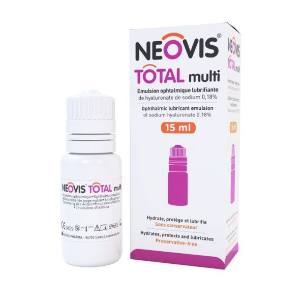 Neovis Total Multi Solution Ophtalmique Lubrifiante (15 ml)