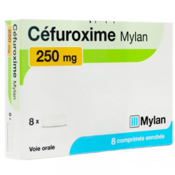 Cefuroxime 250Mg Viatris Cpr 8