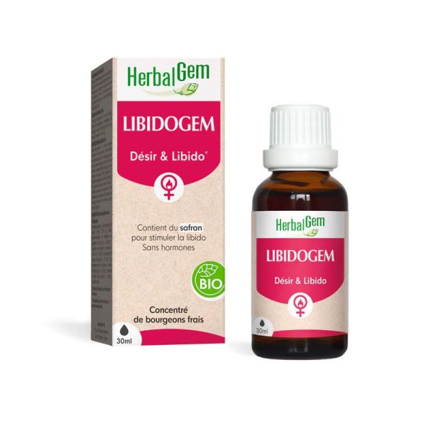 HerbalGem LibidoGem Femme Désir & Libido Bio (30 ml)