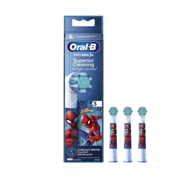 Oral-B Pro brossettes Kids Spiderman (x3)