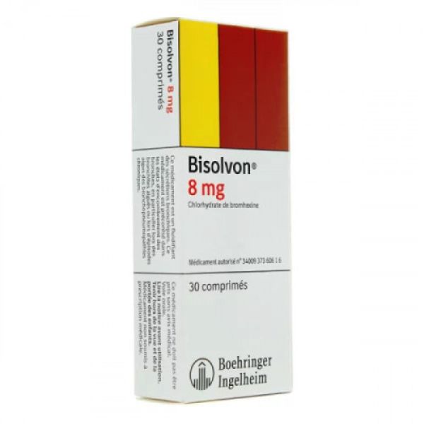 Bisolvon 8Mg Cpr Plq/30