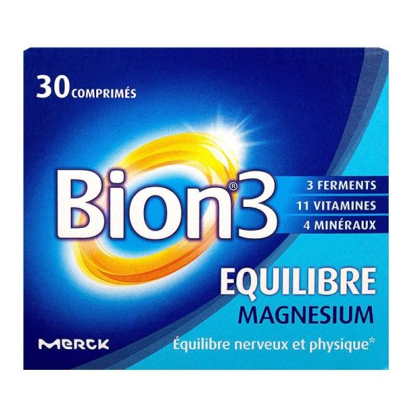 Bion3 Equilibre Magnésium 30 comprimés