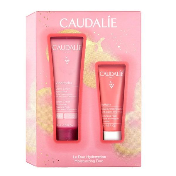 Caudalie Coffret VinoHydra Duo Hydratation Noël 2024 (60 + 15 ml)