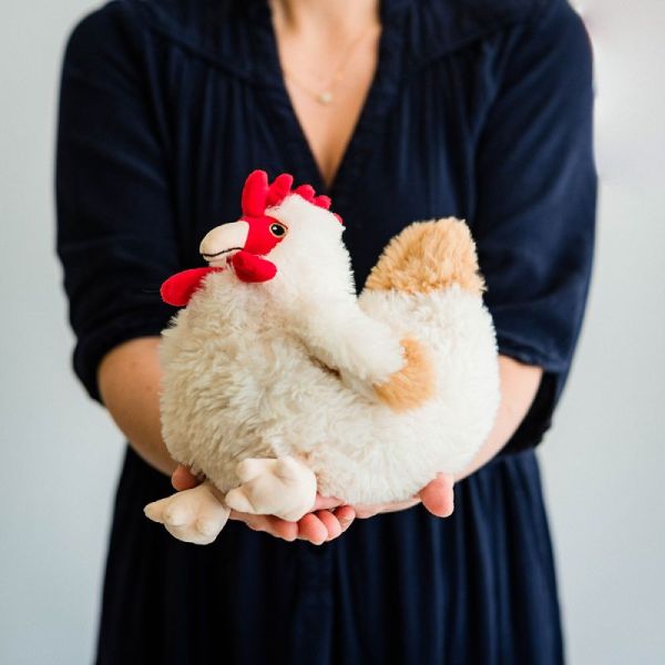 Bouillotte Poule en Peluche