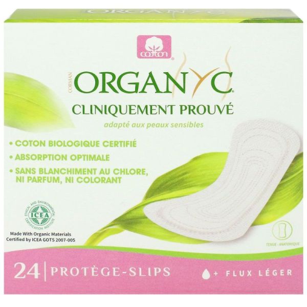 Organyc Protège-slip Bio Individuel 24