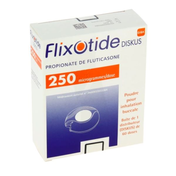 Flixotide 250Mcg Diskus Pdr Inh