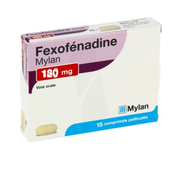 Fexofenadine Myla 120Mg Cpr 15