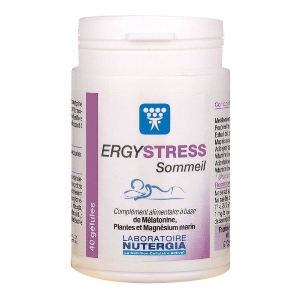 Nutergia Ergystress Sommeil 40 Gélules