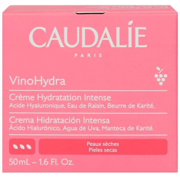 Caudalie VinoHydra Crème Hydratation Intense (50 ml)