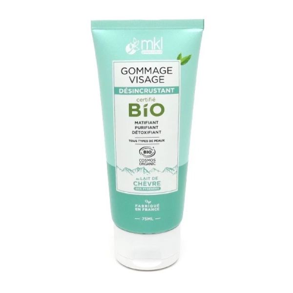 Gommage Visage Désincrustant Certifié Bio- Lait de Chèvre