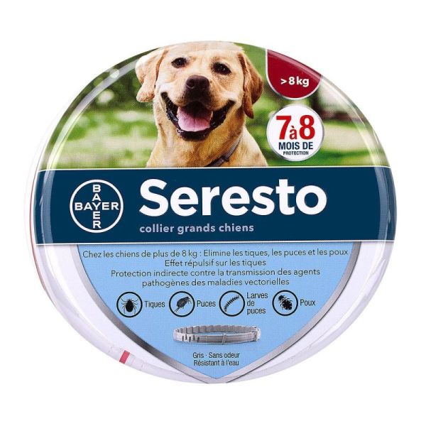 Seresto Collier Gd Chien >8Kg