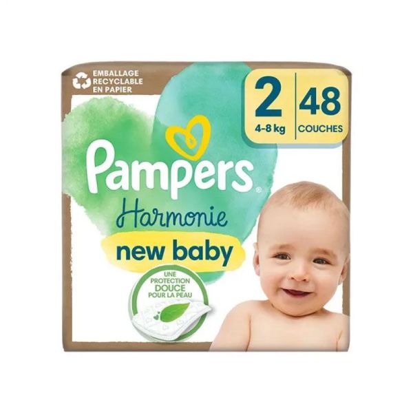 Pampers Harmonie Couche Taille 2 (x48)