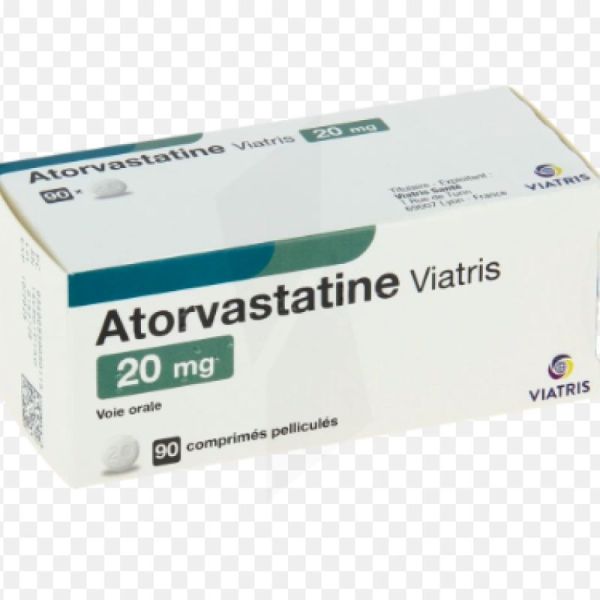 Atorvast Viatris 20Mg Cpr Pell Plq Opa/Alu/Pvc/90