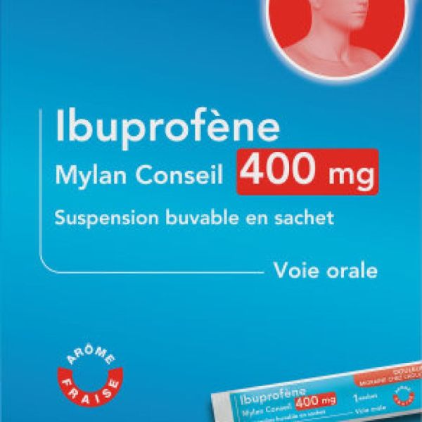 Ibuprofene 400Mg Myl Cons Sachet10