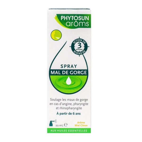 Phytosunarom Mal De Gorge Spr 20Ml