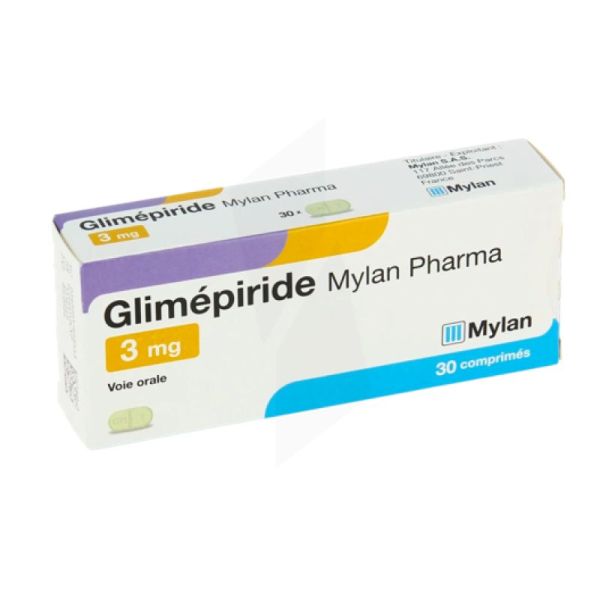 Glimepiride Viatris 3Mg Cpr    30