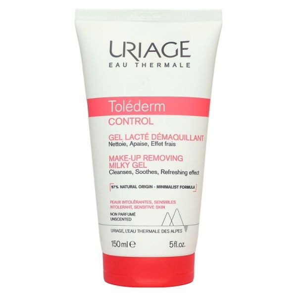 TOLEDÉRM gel lacté démaquillant Control - Peau sensible