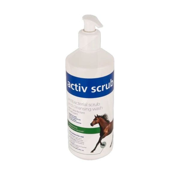 Audevard Activ Scrub désinfectant cutané pour cheval (500 ml)