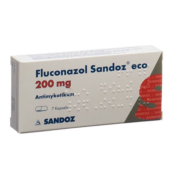 Sandoz Fluconazole 200 mg gélules (x7)