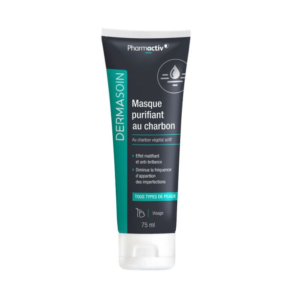 Dermasoin Masque Purifiant au Charbon 75ml