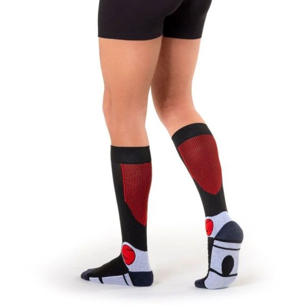 Sigvaris Active Résistant Chaussettes de contention pour chaussure de sécurité (Taille M, Long)