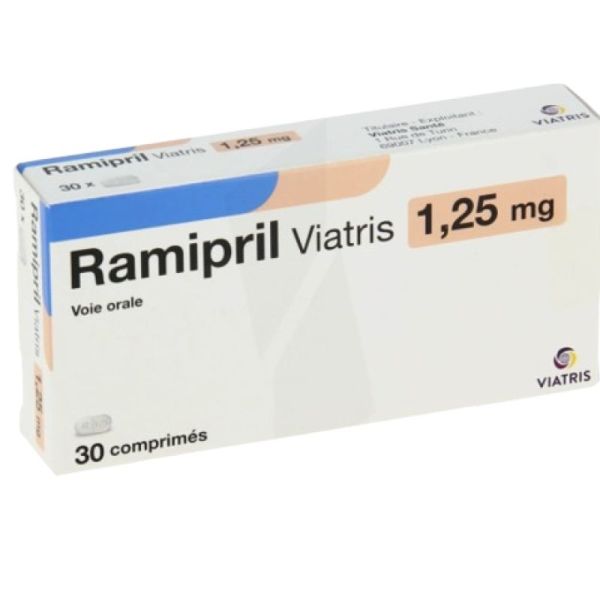 Ramipril Viatris 1,25 mg 30 comprimés