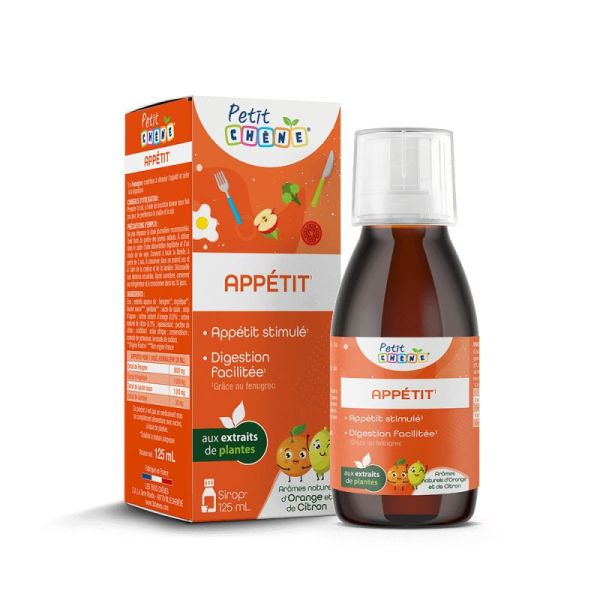 Petit Chêne Sirop Enfant Pour l'Appétit