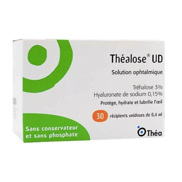 Théalose UD Solution ophtalmique, 30 unidoses