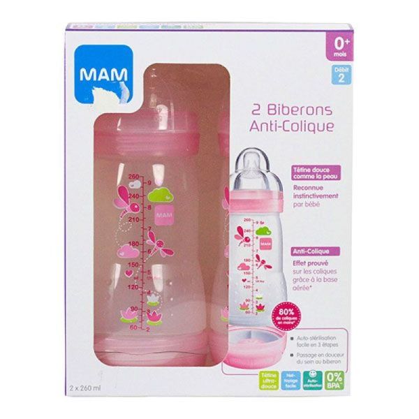 Mam Bib Ac Ros Deb2 260Ml 2