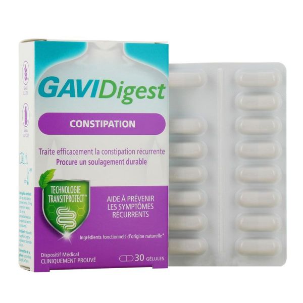 GAVIDigest Constipation (30 gélules)