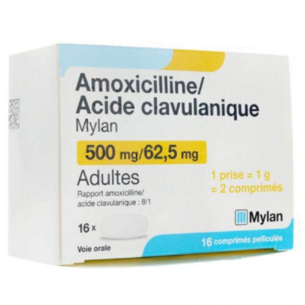 Amoxicil/Clav 500/62,5Mg Viatris Cpr24
