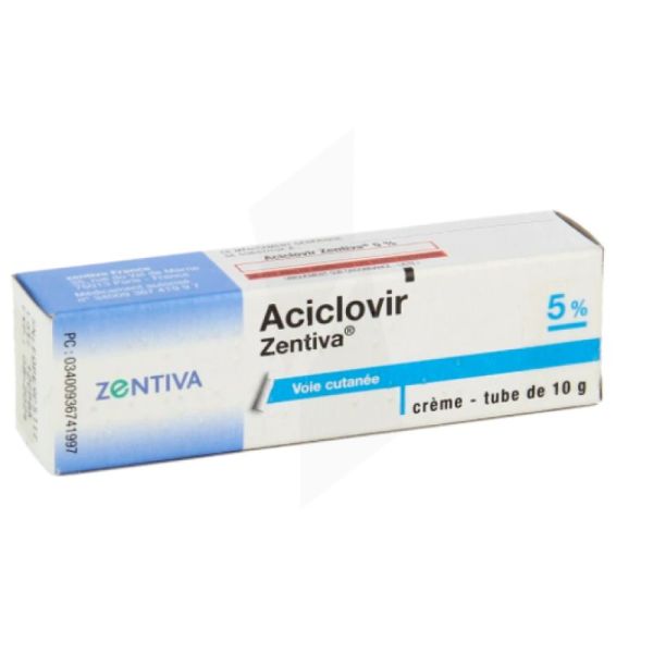 Aciclovir 5% Zentiva Crème Tube 10G