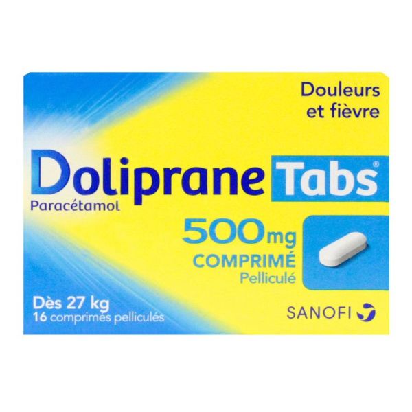 Dolipranetabs  500Mg Cpr Pel16