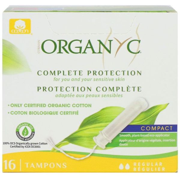 Organyc Tampon Bio + Applicateur Flux Normal 16